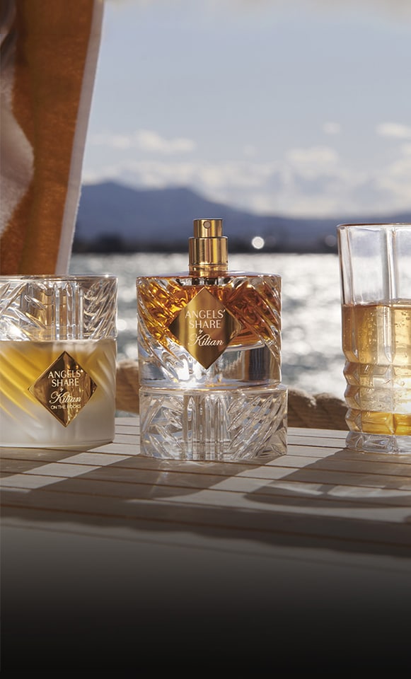 Love, don't be shy perfume and its travel case