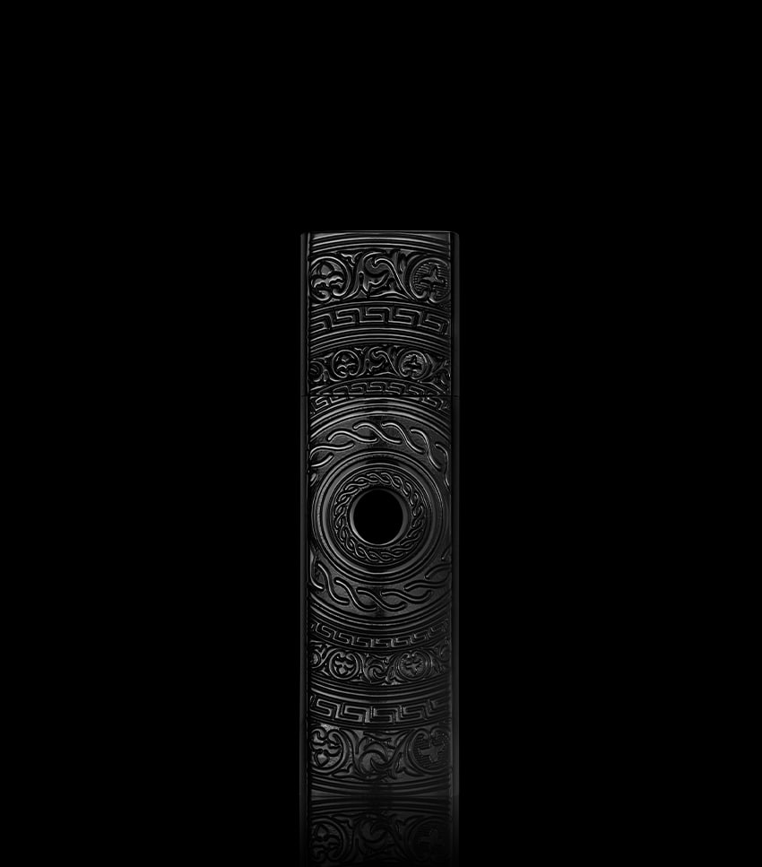 Black Refillable Travel Spray Accessories, Étui parfum 7.5 ml