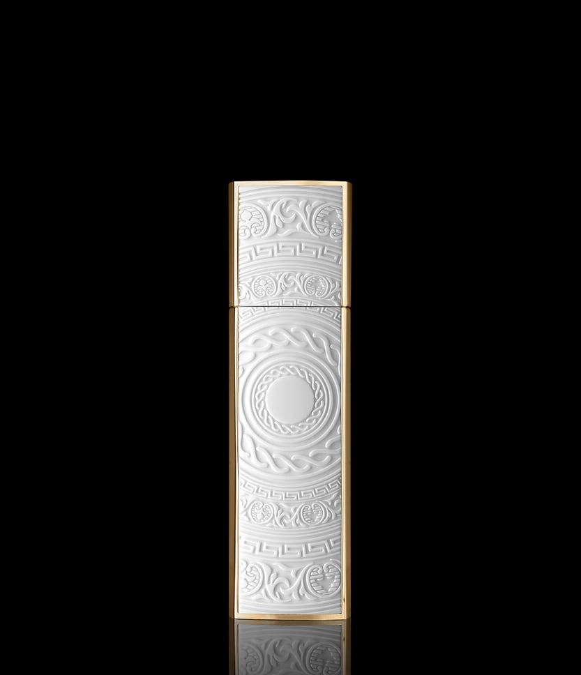 White Refillable Travel Spray Accessories, Étui parfum 7.5 ml